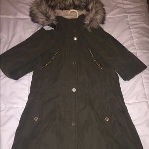 Nautica Winter Jacket Faux Fur Removable Hood